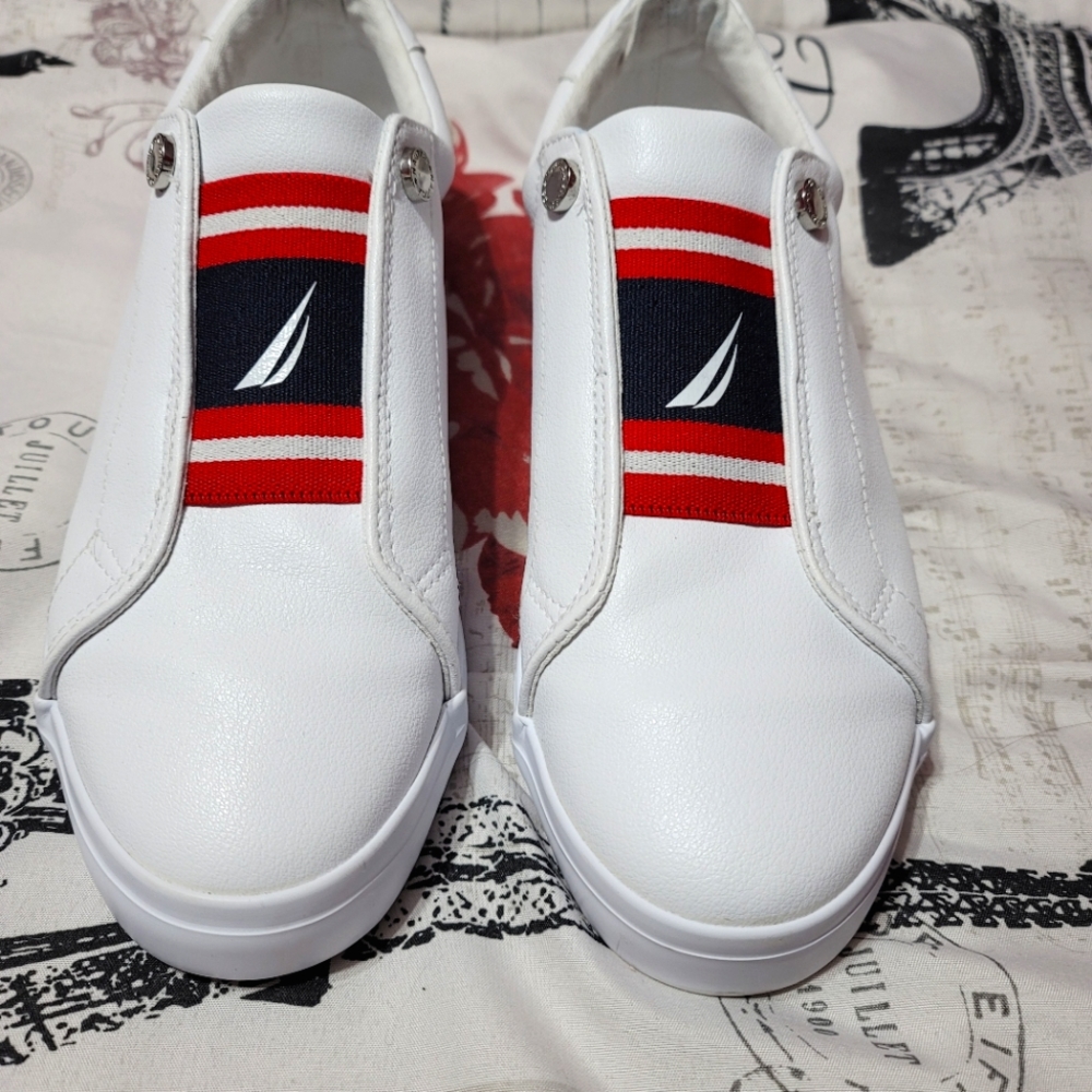Nautica; Women's Nitara slip on sneaker.